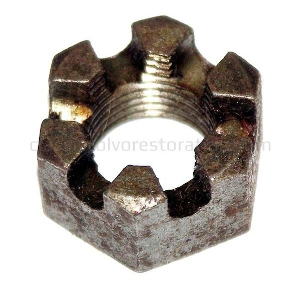 Kronenmutter UNF 5/8-18x9/16" (14 mm) für Vorderbremsen von Volvo Amazon und Amazon Kombi