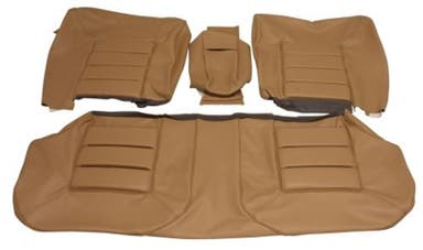 Rücksitzbezüge für Volvo 164, beige/braun, Code 928