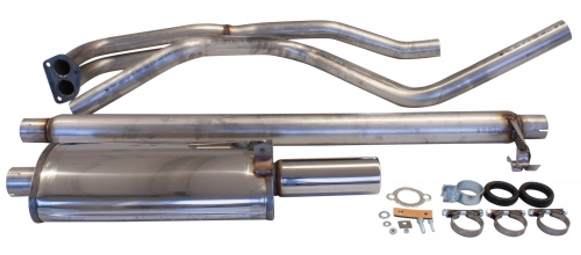 Auspuffanlage 2" Edelstahl für Volvo Amazon Kombi 1962-66