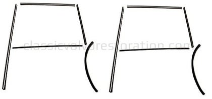 Montageset Führungsleiste Hintertür