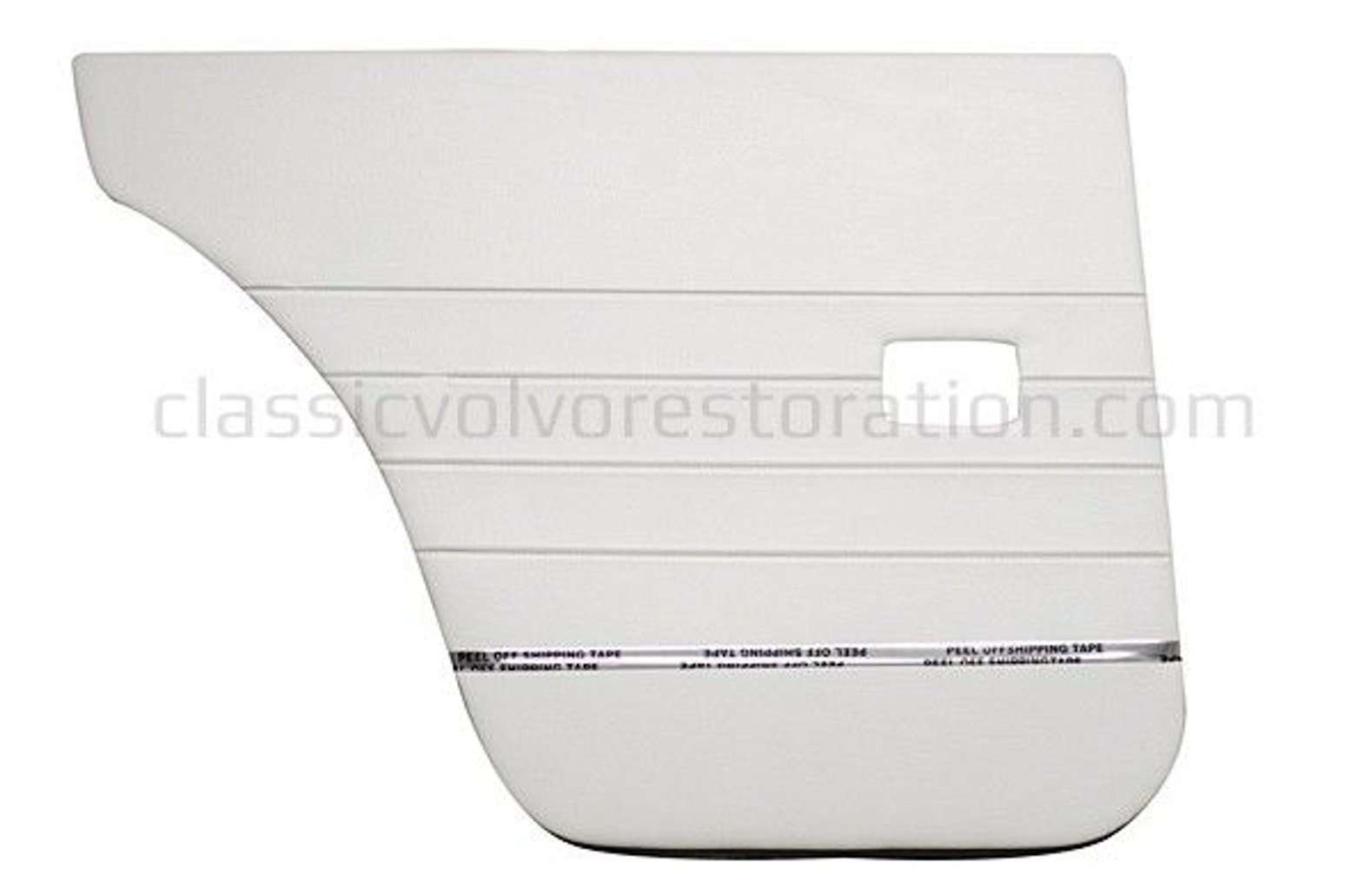 Türverkleidung hinten grau