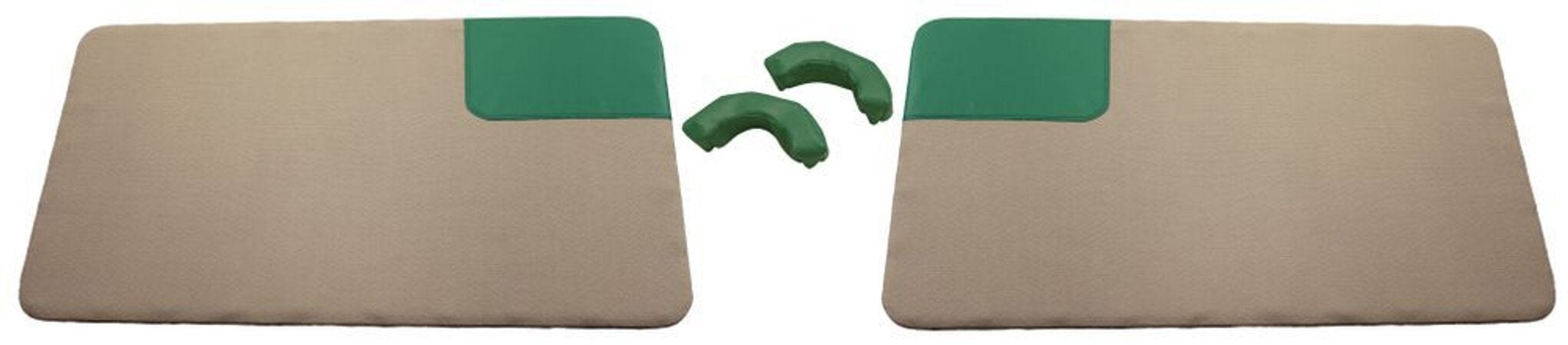 Türverkleidung gelb/grün