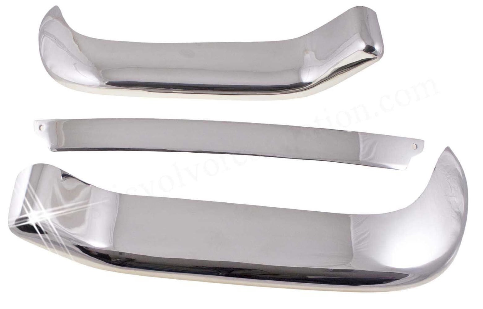 Stoßstangensatz vorn Edelstahl 3T