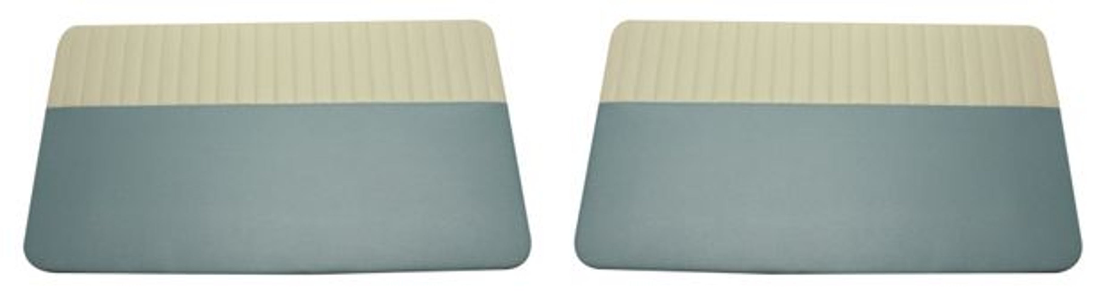 Türverkleidungen für Volvo PV544A 1958-60, US-Blau/Beige